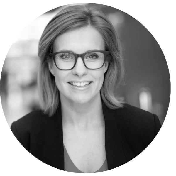 Kristina Picard i svarthvitt